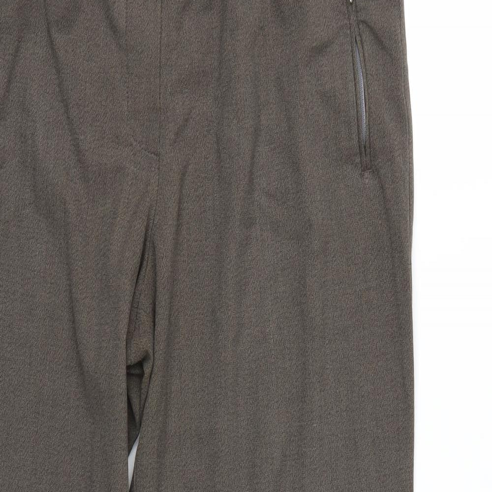 Womens UK Size 36 Robell Regular Fit  Brown Trousers