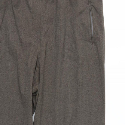 Womens UK Size 36 Robell Regular Fit  Brown Trousers
