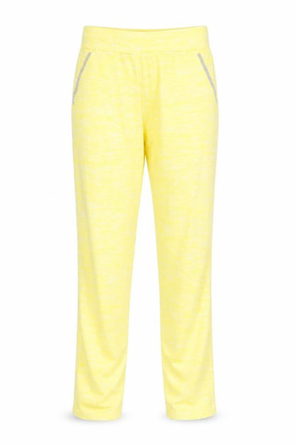 Preworn Womens Yellow Striped  Cami Lounge Pants Size 10