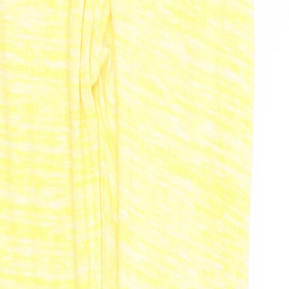 Preworn Womens Yellow Striped  Cami Lounge Pants Size 10