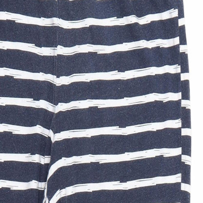 Matalan Womens Blue Striped  Cami Pyjama Pants Size S