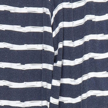 Matalan Womens Blue Striped  Cami Pyjama Pants Size S