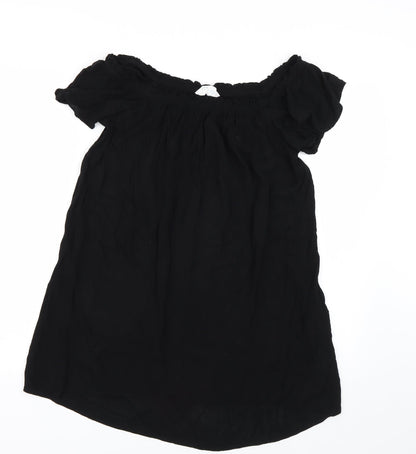 Primark Womens Black   Basic T-Shirt Size 10