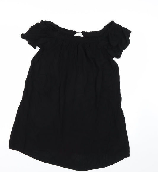 Primark Womens Black   Basic T-Shirt Size 10