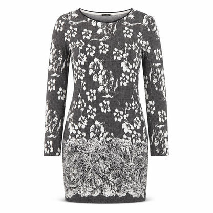 River Island Womens Grey Floral  Wrap Dress  Size 10