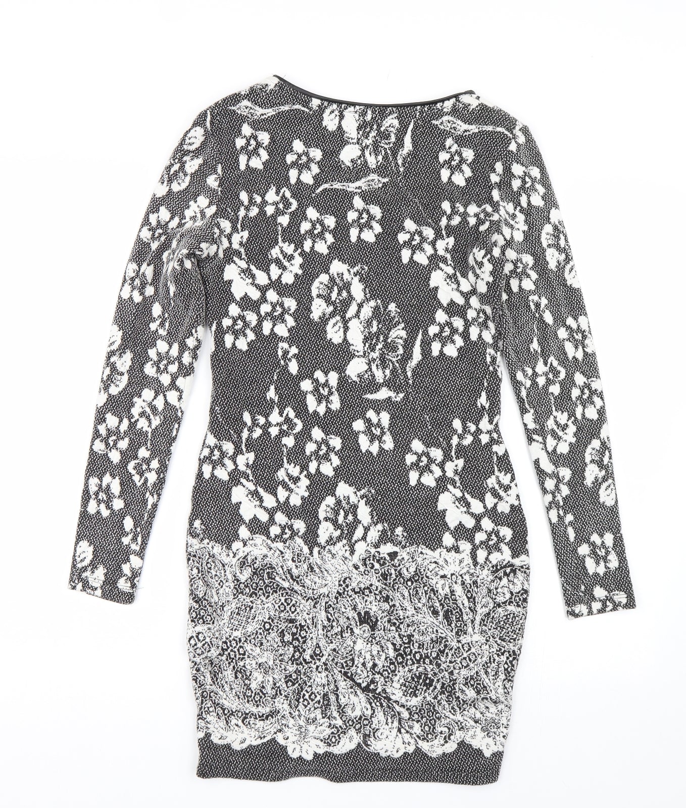 River Island Womens Grey Floral  Wrap Dress  Size 10