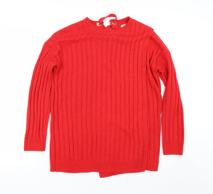 Womens UK Size 8 ASOS Red Pullover Jumper