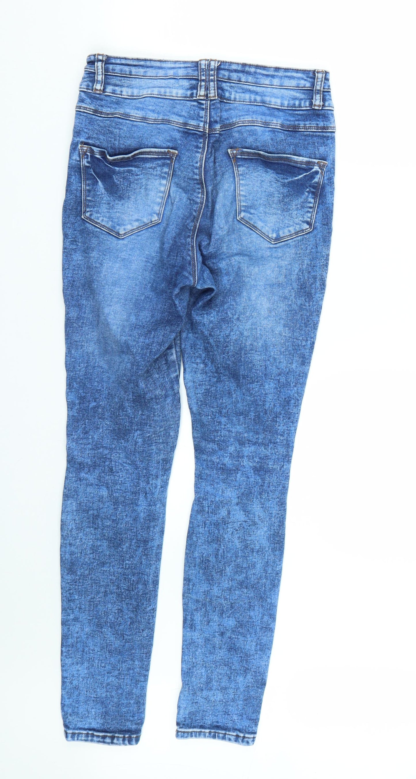 New looj Womens Blue   Skinny Jeans Size 8 L27 in