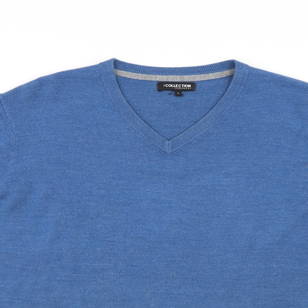 Debenhams Mens Blue   Pullover Jumper Size L