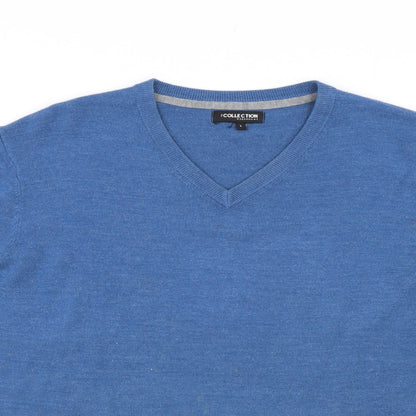 Debenhams Mens Blue   Pullover Jumper Size L