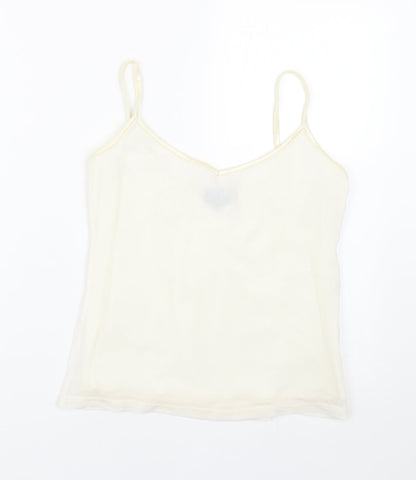 Anagram Womens White   Basic Tank Size L