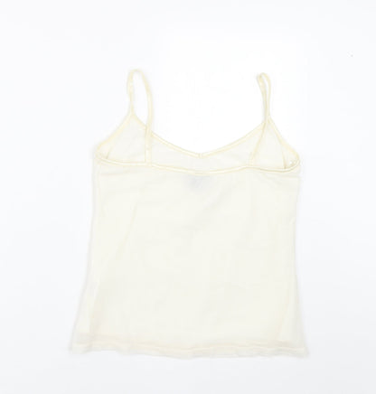 Anagram Womens White   Basic Tank Size L