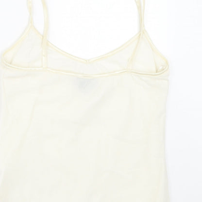 Anagram Womens White   Basic Tank Size L