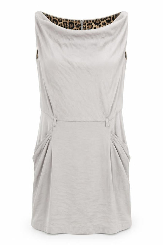 Womens Silver   Tank Dress  Size 12