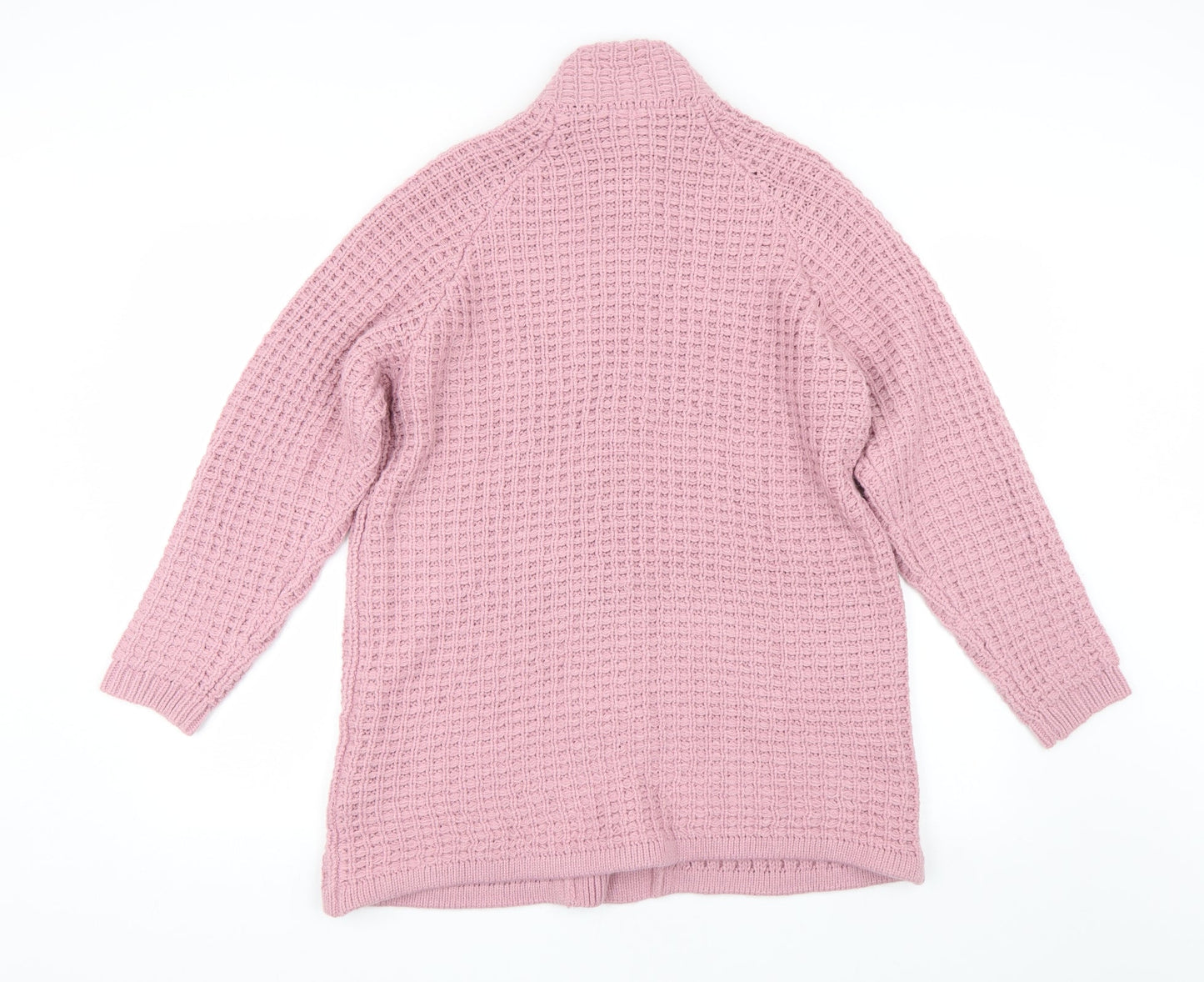 Womens UK Size 18 Note Purple Cardigan Jumper