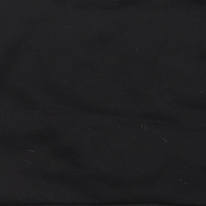 Preworn Girls Black   Pullover Sweatshirt Size 3-4 Years