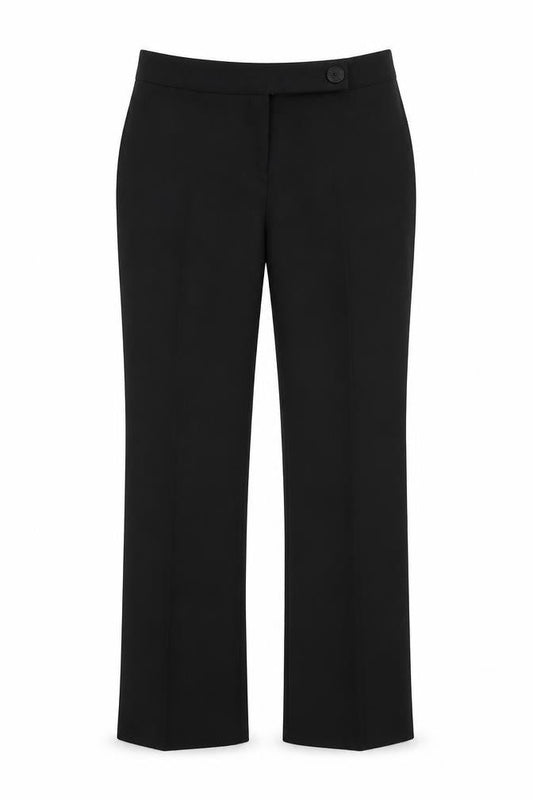 Womens UK Size 10 Dorothy Perkins Regular Fit Dress Pants Black Trousers