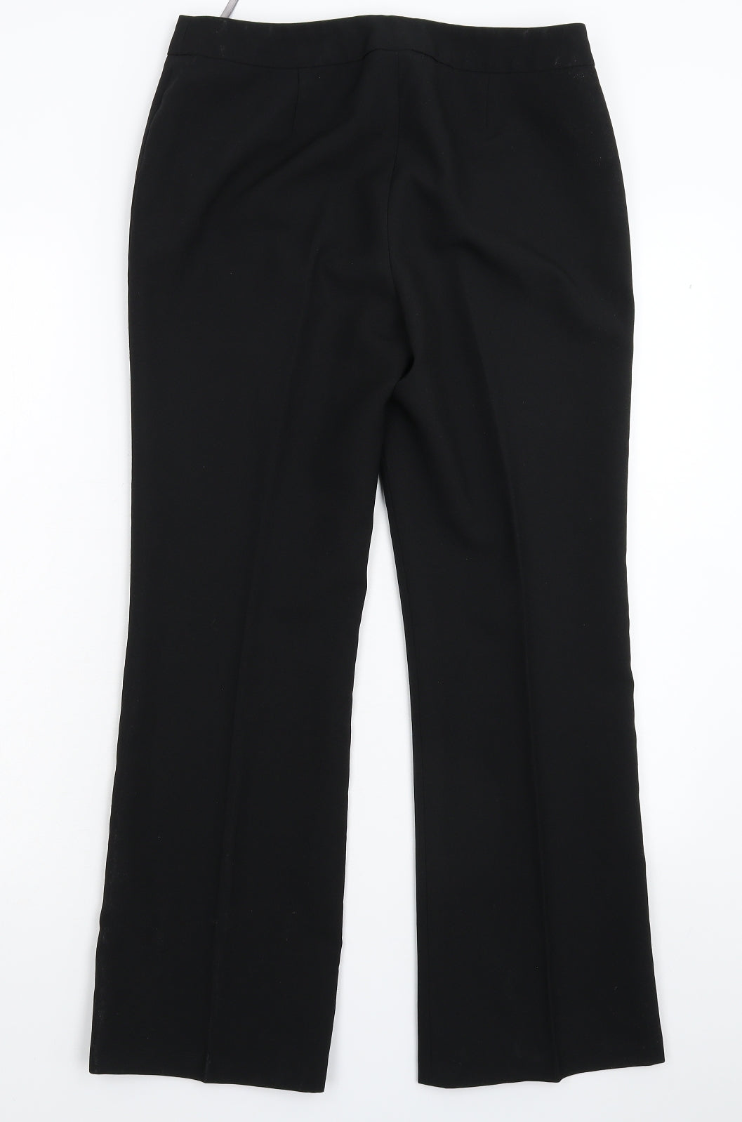 Womens UK Size 10 Dorothy Perkins Regular Fit Dress Pants Black Trousers