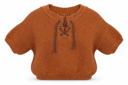 Womens UK Size 10 River Island Brown Pullover Jumper