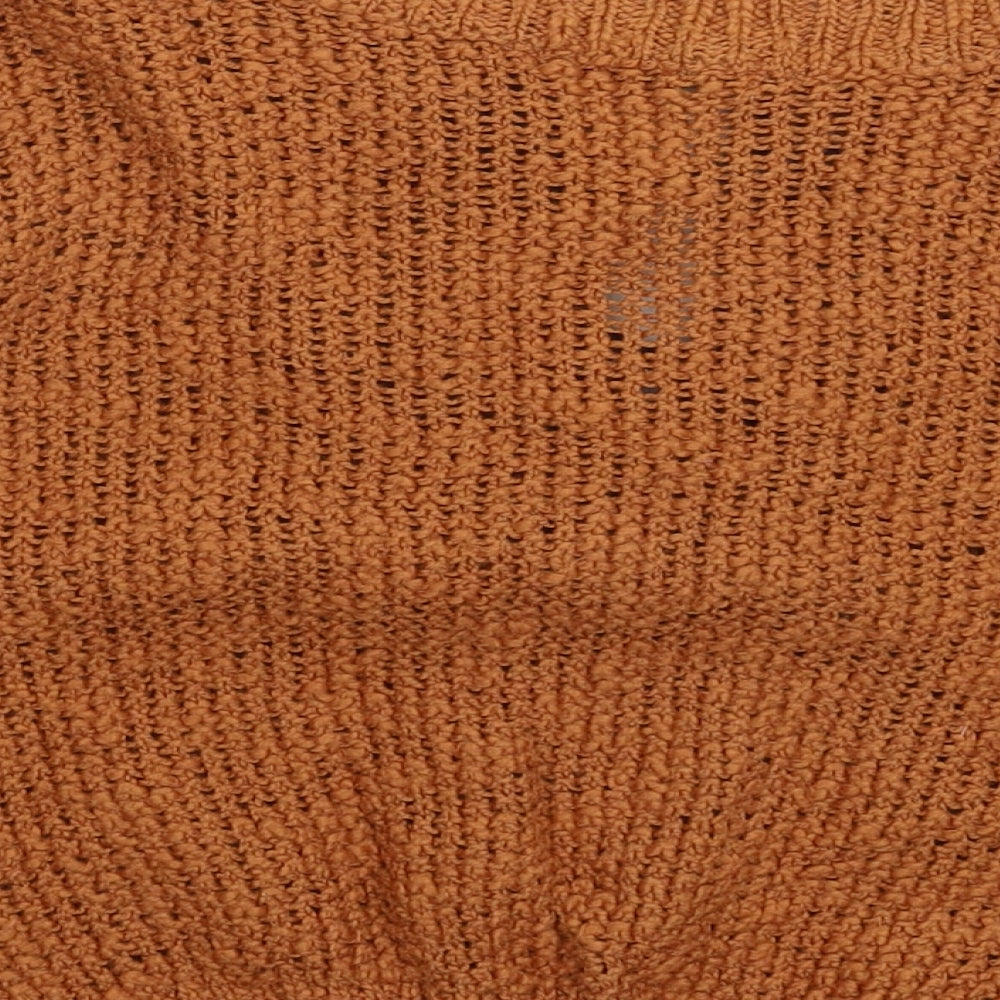 Womens UK Size 10 River Island Brown Pullover Jumper