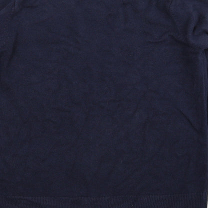 Womens UK Size S Marks and Spencer Blue Cardigan Jumper