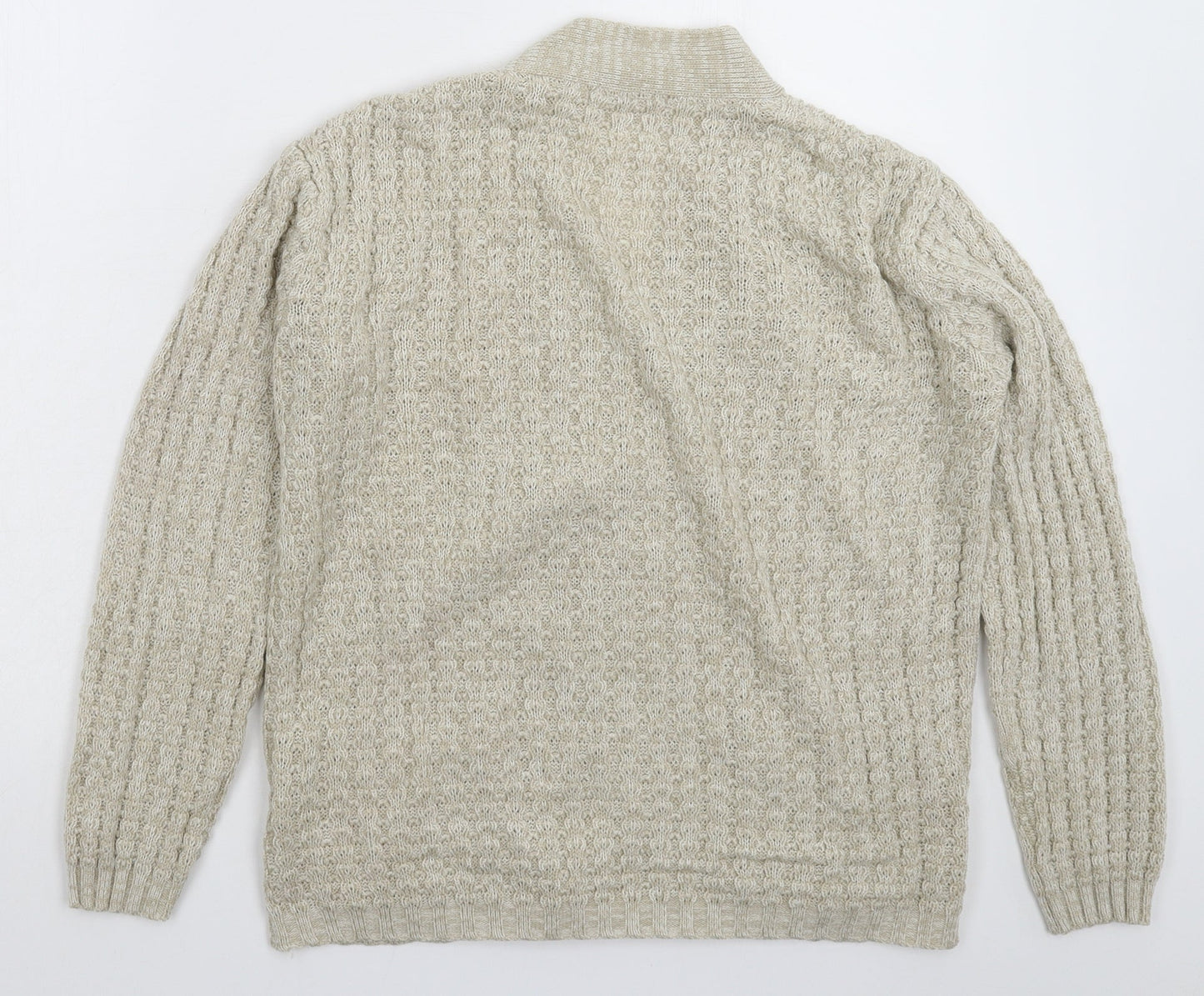 Womens UK Size 14 Damart Grey Cardigan Jumper