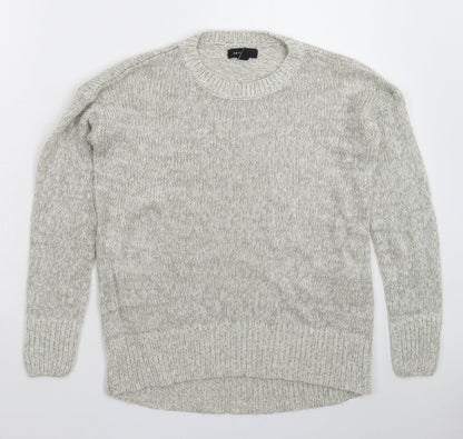 Womens UK Size S New Look Grey Pullover Jumper