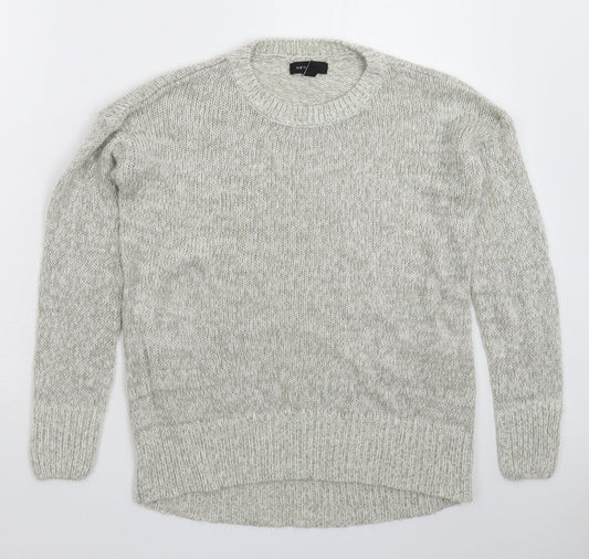 Womens UK Size S New Look Grey Pullover Jumper