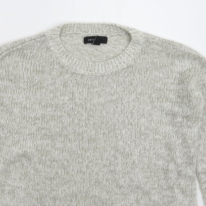 Womens UK Size S New Look Grey Pullover Jumper