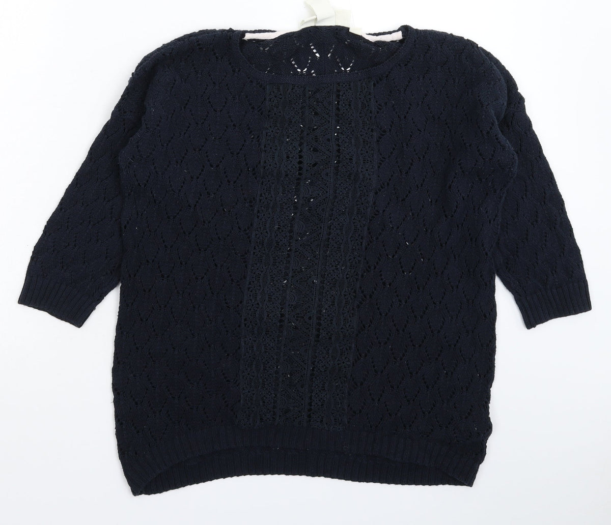 Womens UK Size M H&M Blue Pullover Jumper