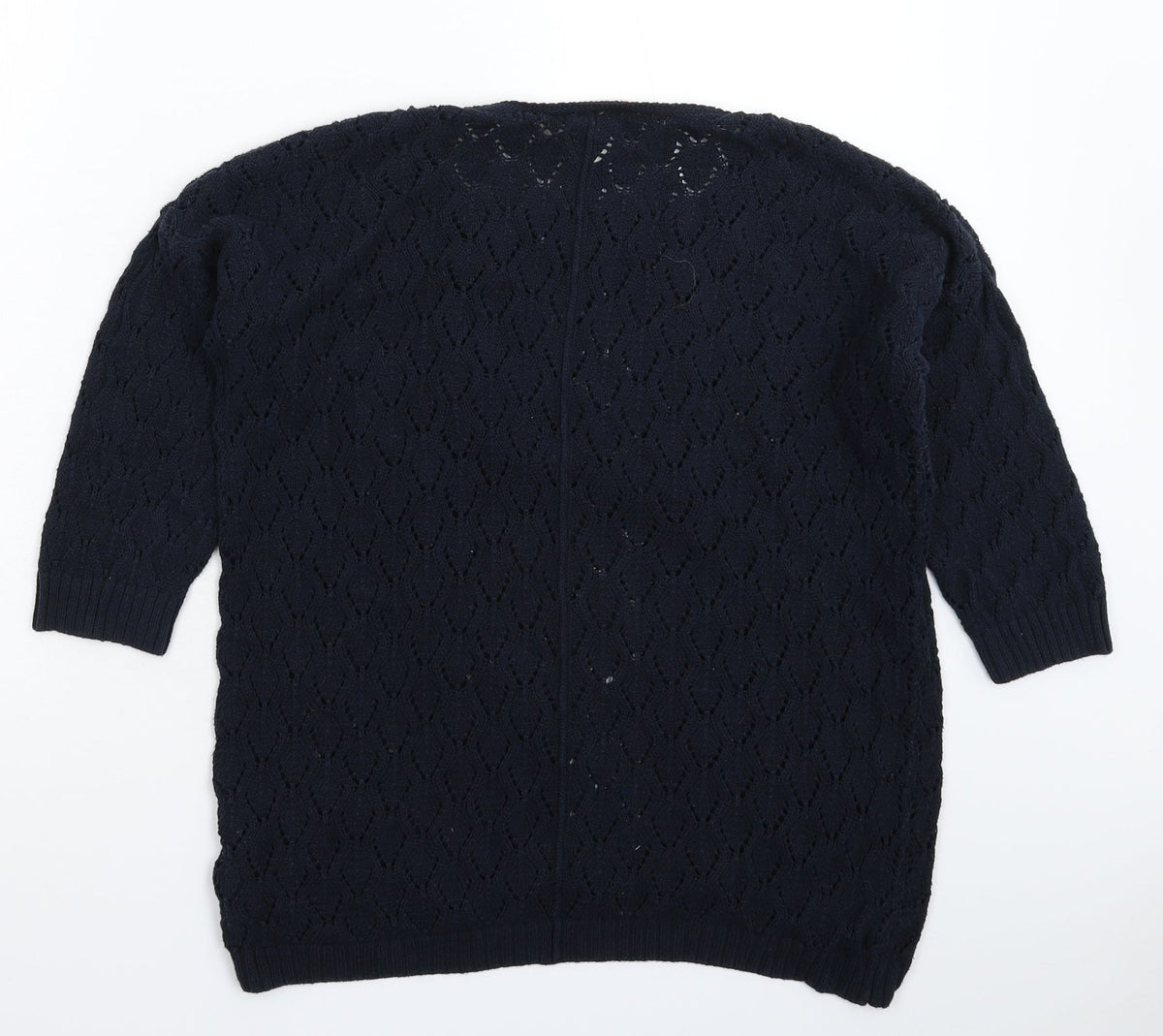 Womens UK Size M H&M Blue Pullover Jumper