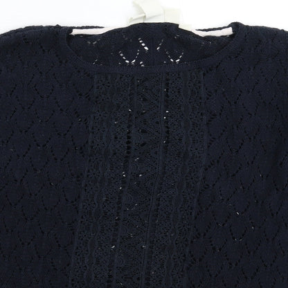 Womens UK Size M H&M Blue Pullover Jumper