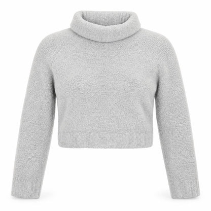 Womens UK Size S Boohoo Grey Pullover Jumper