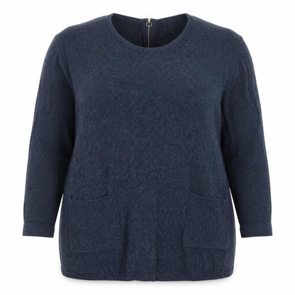 Womens UK Size 18 George Blue Pullover Jumper