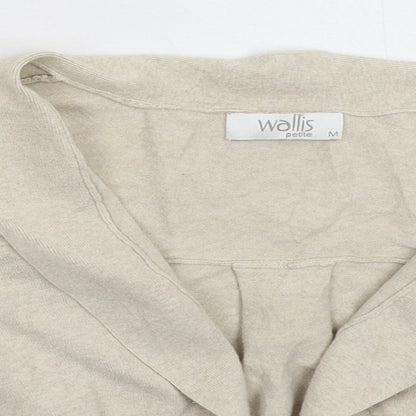 Womens UK Size M Wallis Grey Cardigan Jumper