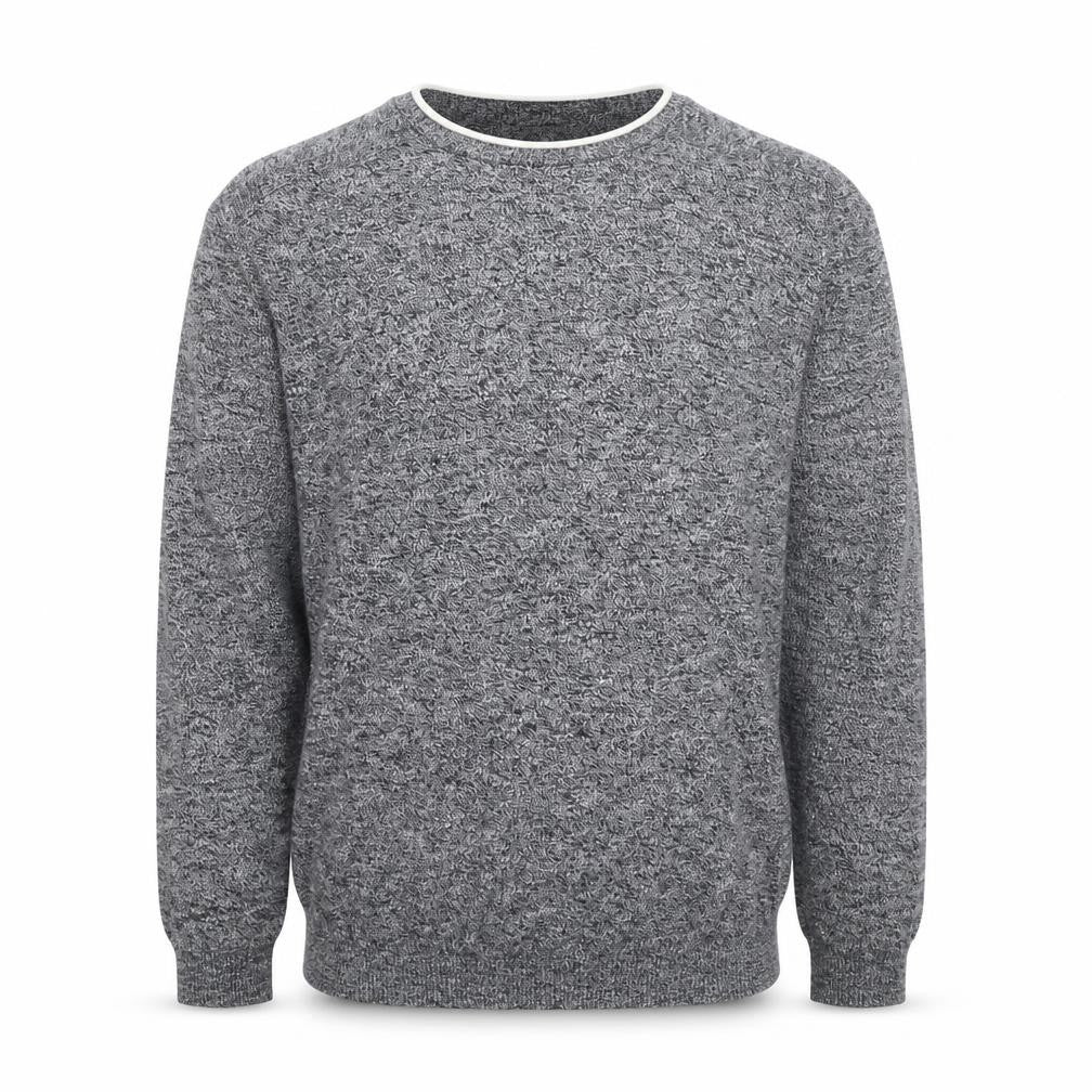 Mens UK Size L River Island Grey Pullover Jumper