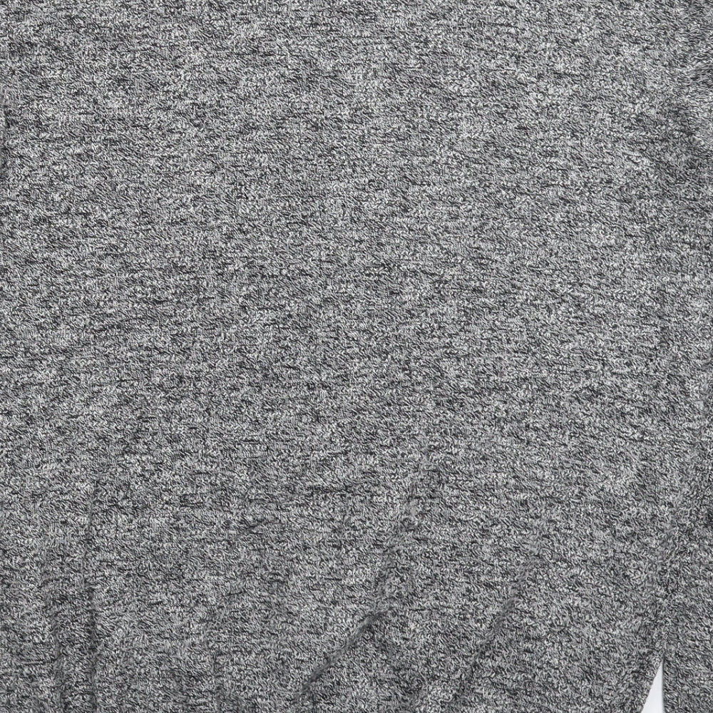 River Island Mens Grey  Knit Pullover Jumper Size L