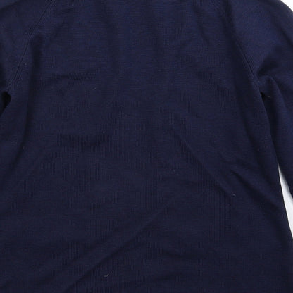 Womens UK Size 6 Preworn Blue Cardigan Jumper