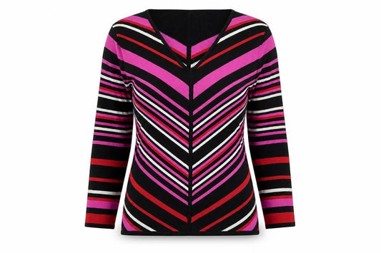 Womens UK Size S Planet Multicoloured Pullover Jumper
