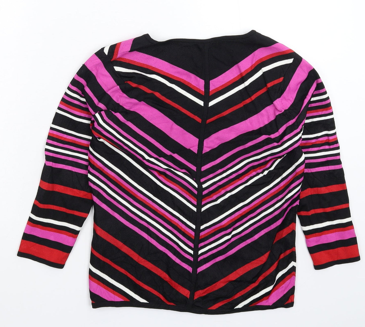 Womens UK Size S Planet Multicoloured Pullover Jumper