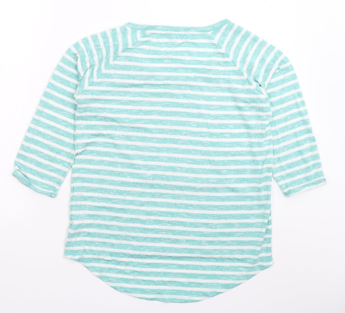 TU Womens Multicoloured Striped Knit Pullover Jumper Size 14