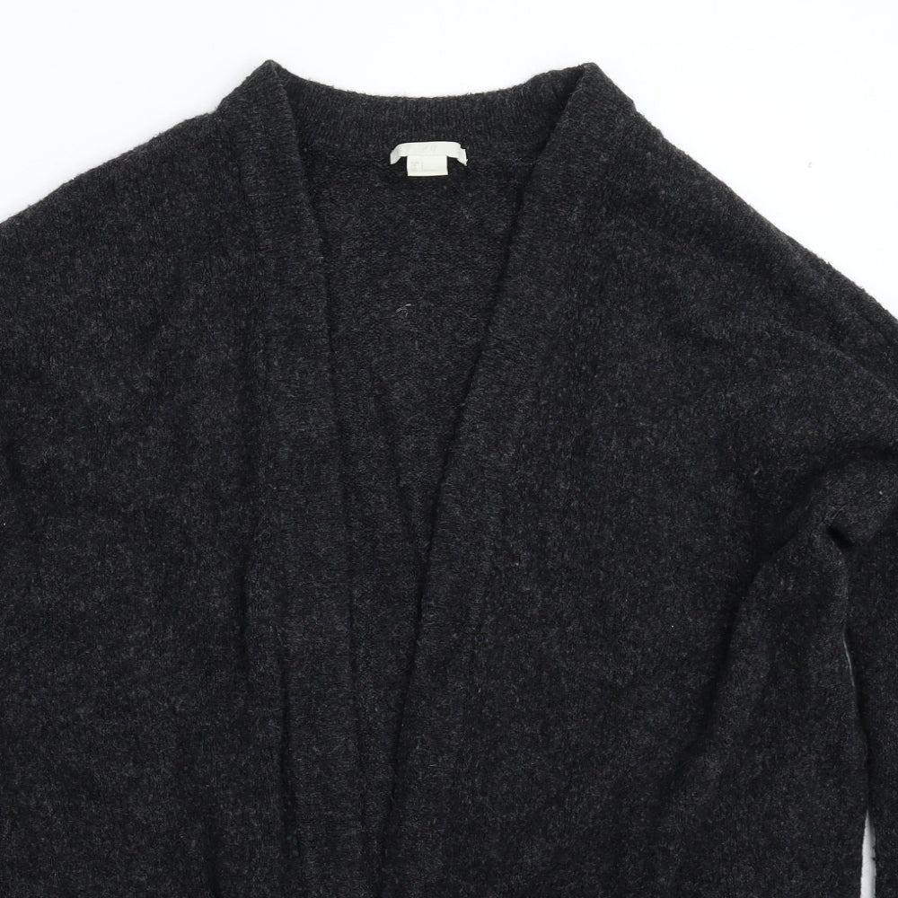Womens UK Size S H&M Grey Cardigan Jumper