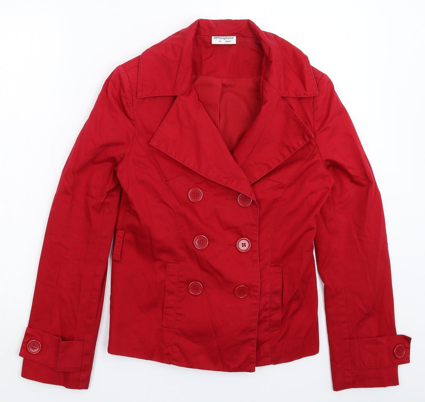 Atmosphere Womens Red   Jacket Blazer Size 10