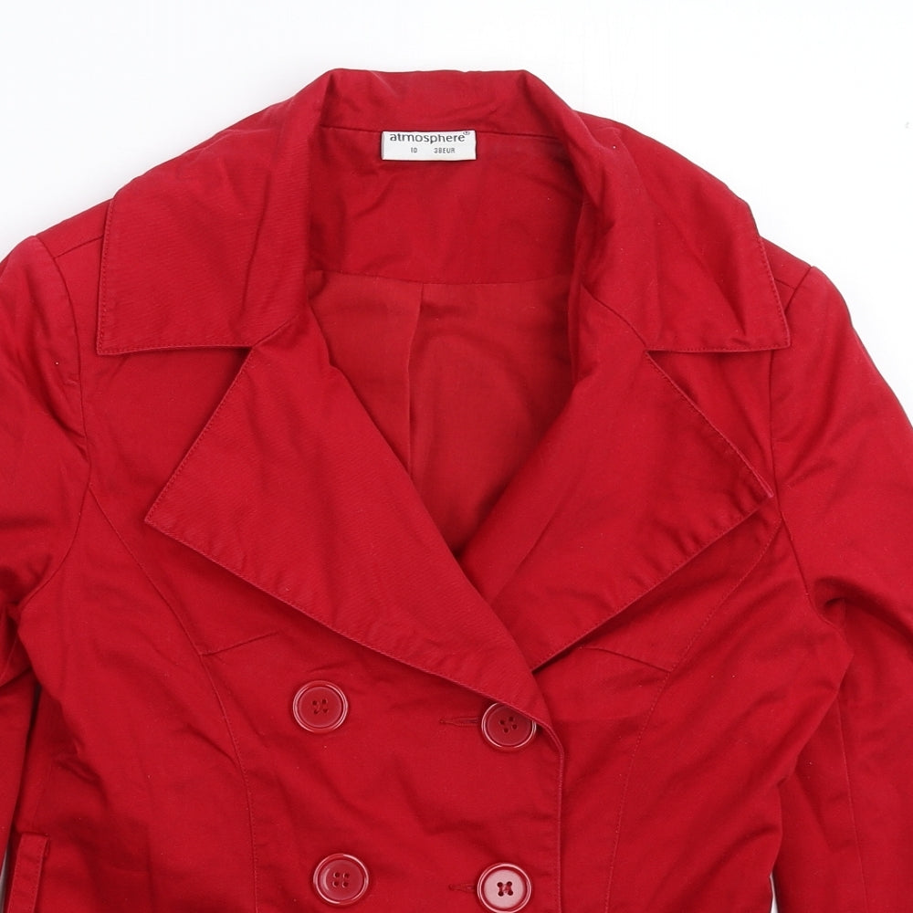 Atmosphere Womens Red   Jacket Blazer Size 10