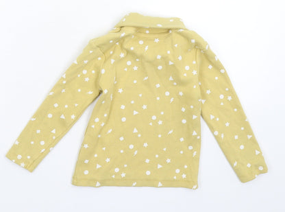 Primark Girls Beige Geometric  Pullover Sweatshirt Size 2-3 Years