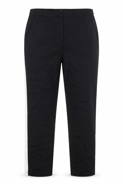 Womens UK Size 30 in Preworn Slim Fit  Black Trousers