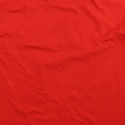 Awsarre Womens Red   Basic T-Shirt Size 12
