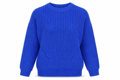 Womens UK Size 8 goldigga Blue Pullover Jumper