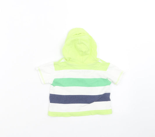 George Baby Green Striped  Pullover Jumper Size 0-3 Months  - Tigger Winnie the Pooh