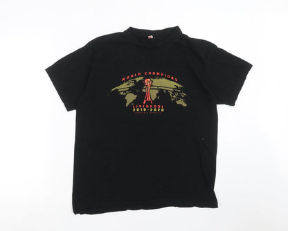 Mens UK Size S BC Collection Black  T-Shirt